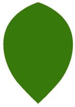 Poly Peer - Groen - 5 Sets (Dart Flights), Ophalen of Verzenden, Pijlen