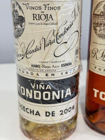 2004 R. Lopez de Heredia, Viña Tondonia Blanco & 2010 Viña, Nieuw