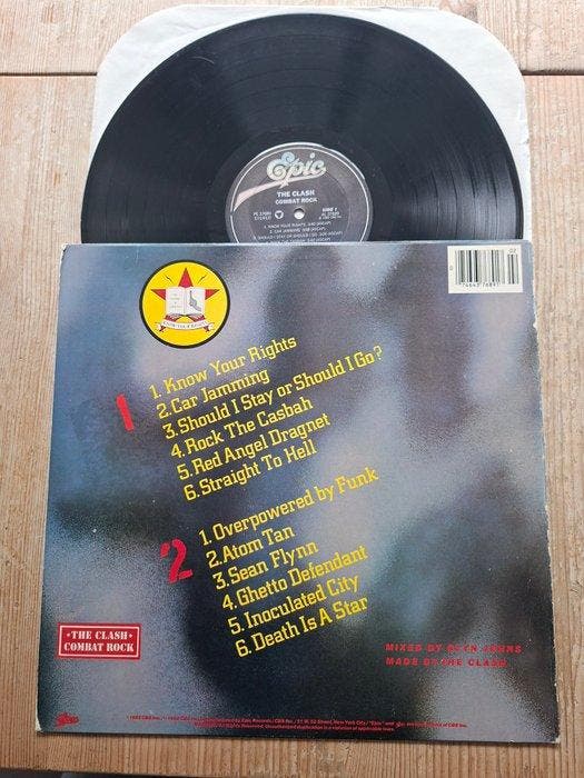 The Clash - Combat Rock ( original 1982 first U.S. pressing), Cd's en Dvd's, Vinyl Singles