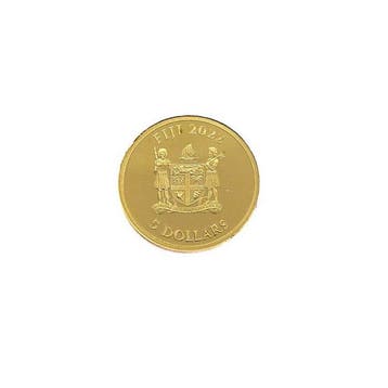Fiji. 5 Dollars 2022 - Lincoln (.999) Proof