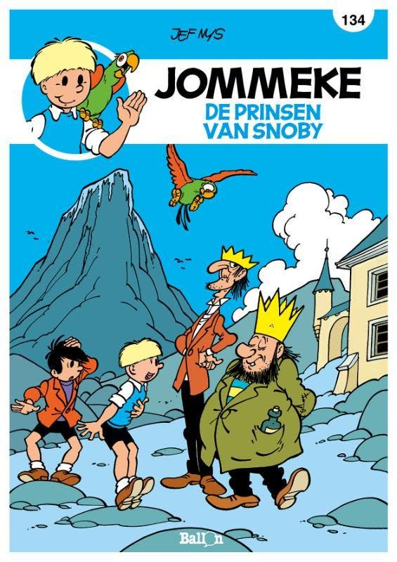 De prinsen van Snoby / Jommeke strip / 134 9789462105423, Livres, BD, Envoi