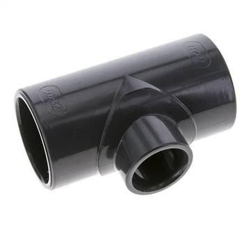Té de réduction en PVC Douille 50 à 32mm, Verzenden