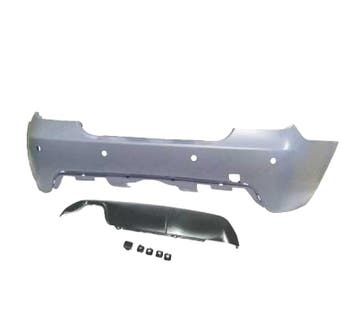 PARE CHOCS ARRIÈRE BMW E60 03-07 LOOK M PDC, Verzenden