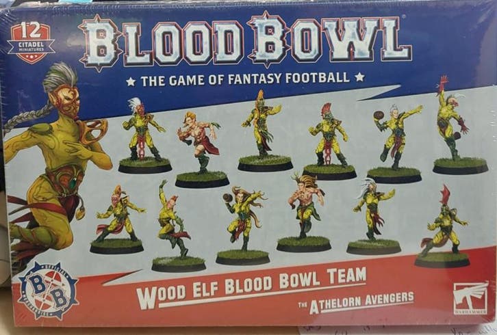 Warhammer Wood Elf Blood Bowl Team (Warhammer nieuw), Hobby en Vrije tijd, Wargaming, Ophalen of Verzenden