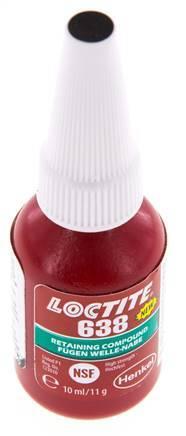 Loctite 638 Vert 10 Ml Verrou De Joint, Bricolage & Construction, Verzenden