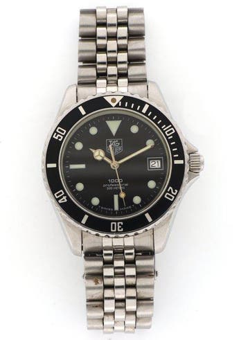 TAG Heuer - 1000 Professional Submariner Diver - Zonder, Handtassen en Accessoires