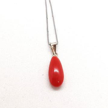 Koraal - Argento 925 - Hanger - Italiaans vakmanschap, Verzamelen