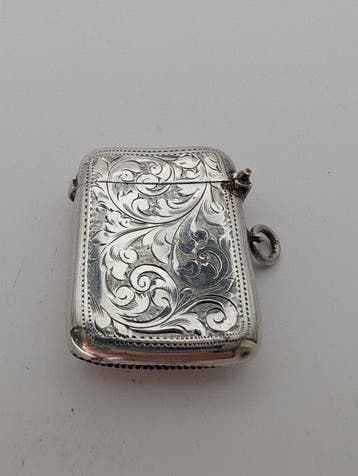 Zonder minimumprijs - Vesta doosje - Zilver, Verzamelen, Nieuw