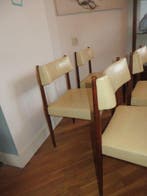 Aksel Bender Madsen - Eetkamerstoel (4) - Synthetisch leder,