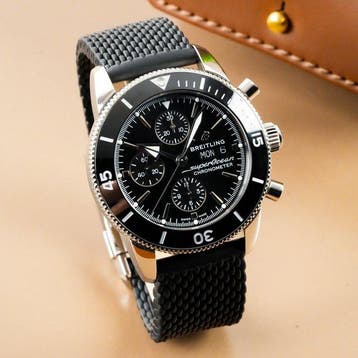 Breitling - Superocean Heritage II Chronograph 44 - Sans, Handtassen en Accessoires, Horloges | Heren, Nieuw