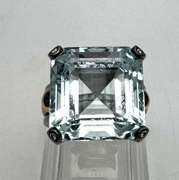 Zonder minimumprijs - Ring Zilver - 20.05ct. tw. -, Nieuw
