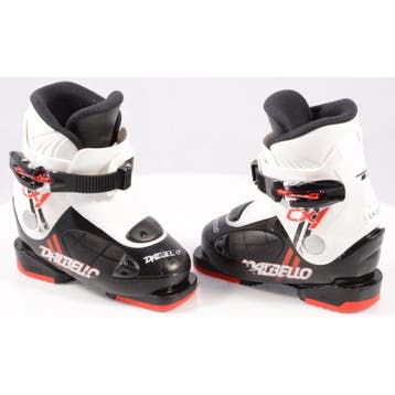 25 25,5 26 26,5 kinder skischoenen DALBELLO CX 1, Black/whit, Verzenden, Gebruikt