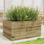 vidaXL Plantenbak 90x60x45,5 cm geïmpregneerd grenenhout, Verzenden, Nieuw
