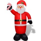 vidaXL Opblaasbare kerstman 240 cm, Verzenden, Nieuw