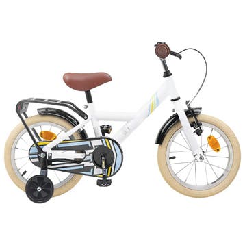 vidaXL Kinderfiets 12 Inch voor 2-4 jaar oud Wit, Verzenden