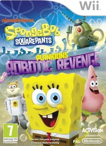 Spongebob Squarepants Planktons Robotic Revenge (Wii Games), Ophalen of Verzenden, Zo goed als nieuw