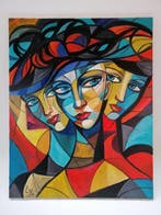 Elena Khmeleva - Dame au chapeau rouge. Large