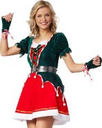2dekans | Dressforfun Sexy kerstelf L - verkleedkleding, Ophalen of Verzenden, Nieuw