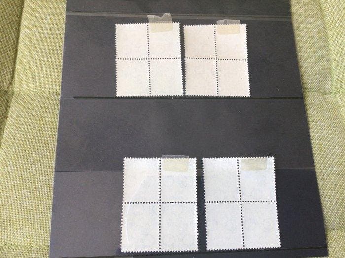 Nederland 1934 - Kindzegels in blokken 4 - NVPH 270/273, Postzegels en Munten, Postzegels | Nederland