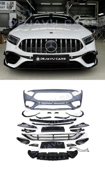 A45 AMG Look Voorbumper voor Mercedes Benz A Klasse W177 V17, Autos : Divers, Ophalen of Verzenden