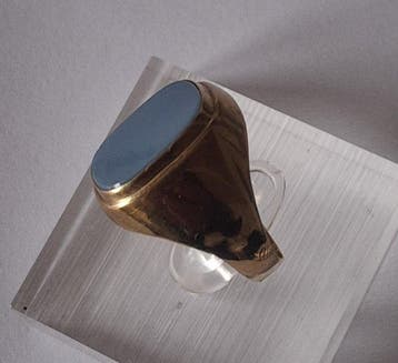 Ring - 14 karaat Geel goud, Handtassen en Accessoires, Ringen, Nieuw