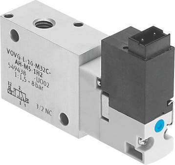 Festo 3/2 NO Monostable Air Électrovanne Montage Sur Embase, Verzenden