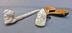 Meerschaum Sultans head - Sans prix de réserve - Pipe en