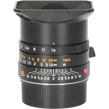 Leica Summicron-M 35mm f/2.0 Asph (2016) - Zwart CM7172, Ophalen of Verzenden, Gebruikt, Overige typen