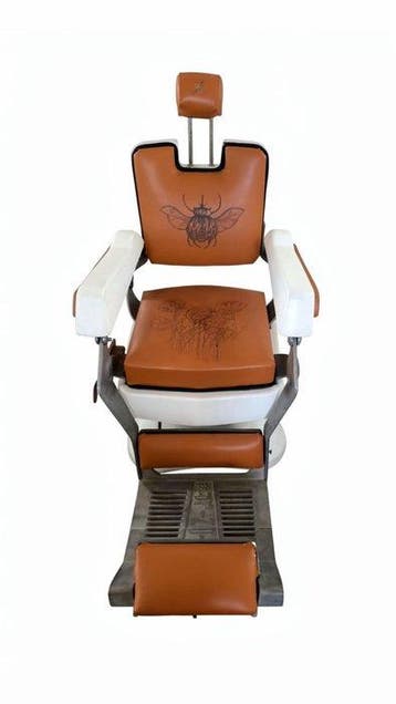 Takara Belmont - Chaise de barbier - classique 225 - Cuir -, Antiek en Kunst