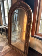 Miroir trumeau - Chêne, Noyer, Tilleul - Grand miroir en, Antiquités & Art