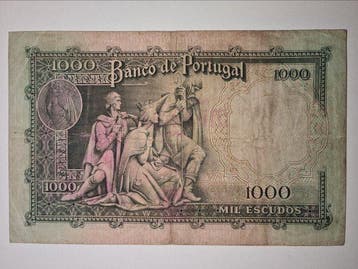 Portugal. - 1000 Escudos - 1956 - Pick 161 (Zonder