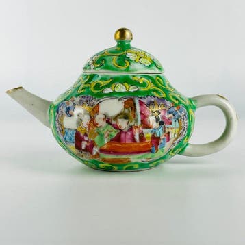 Theepot - Porselein - jiaqing theepot