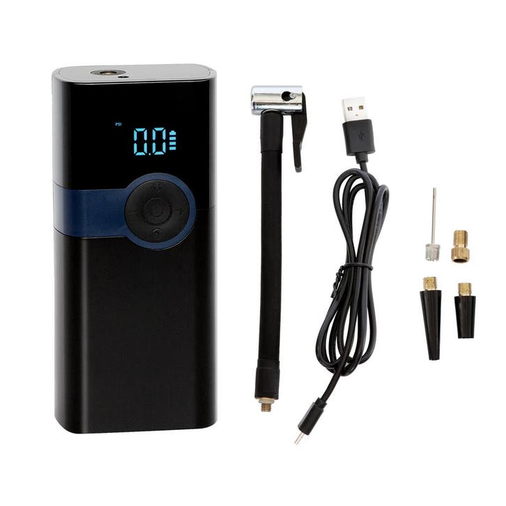 Accu Bandenpomp Inclusief Powerbank - Fiets - Elektrische, Tuin en Terras, Hand-tuingereedschap, Nieuw