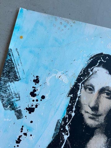 Ronald Chapeau (1969) - Mona Lisa (handfinished)