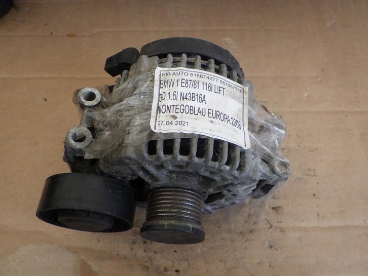 alternator BMW E81 E87 E90 E91 N43 2.0 7550469, Autos : Pièces & Accessoires, Moteurs & Accessoires, Envoi