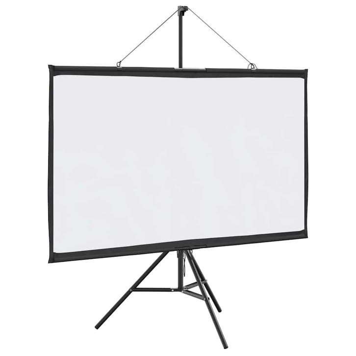 vidaXL Projectiescherm met statief 50 inch 16:9, Audio, Tv en Foto, Beamers, Nieuw, Verzenden