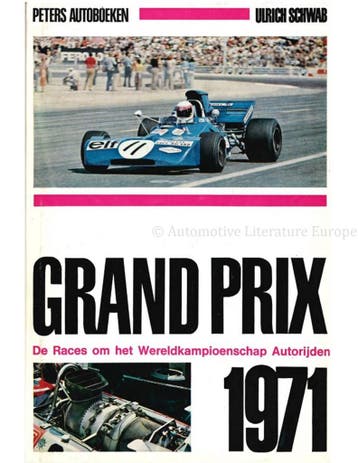 GRAND PRIX 1971, DE RACES OM HET WERELDKAMPIOENSCHAP AUTOR.., Boeken, Ophalen of Verzenden, Nieuw