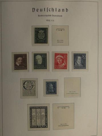 Duitsland, Bondsrepubliek 1949/2000 - 3 klemalbums met