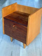 Kast - Hout - Vintage bijzettafel/nachtkastje