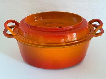 Le Creuset - Doufeu Cousances - Cocotte (2) - Fonte émaillée