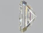 1 pcs Diamant (Naturelle) - 0.50 ct - Radiant - K - VS2 -