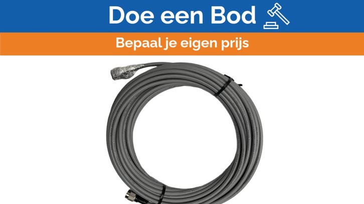 Bieden: Furuno 001-173-110-10 TNC-PS/PS-3D-L15M-R TNC to TN, Watersport en Boten, Navigatiemiddelen en Scheepselektronica, Ophalen of Verzenden
