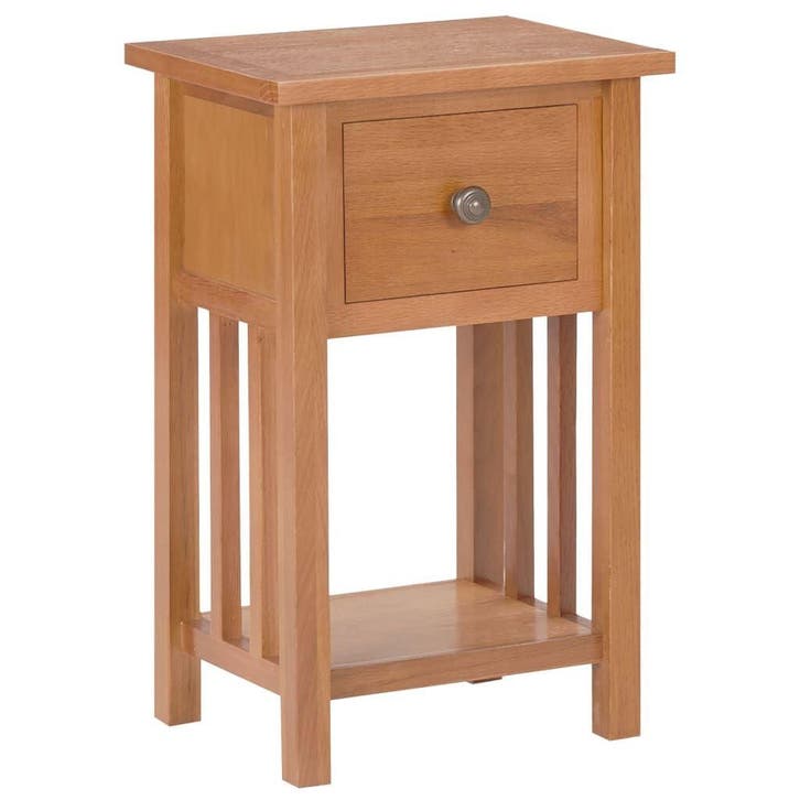 Bijzettafel eiken 35cm | 64% korting! Retour deal, Maison & Meubles, Tables | Tables d'appoint, Envoi