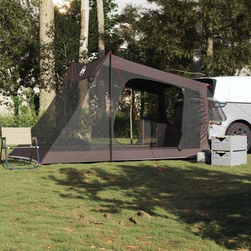 vidaXL Autotent 2-persoons waterdicht bruin, Verzenden