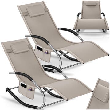 Ligstoel Taya, ergonomisch, schommelfunctie, Verzenden, Nieuw