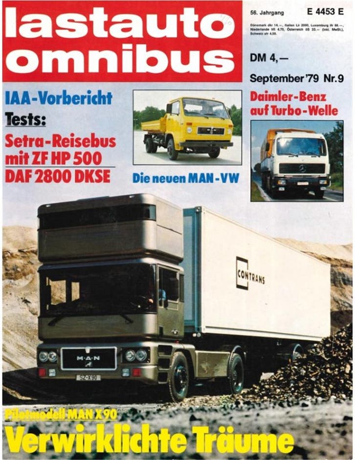 1979 LASTAUTO OMNIBUS MAGAZINE 09 DUITS, Livres, Autos | Brochures & Magazines