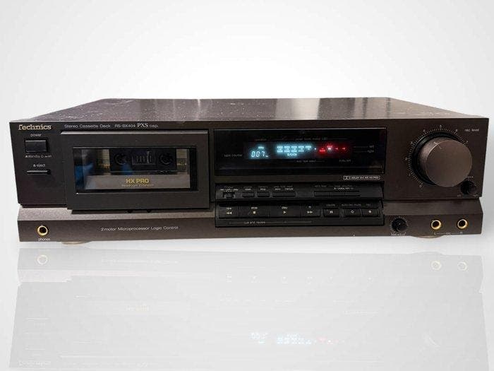 Technics - RS-BX404 PXS cap Audiocassette deck, Audio, Tv en Foto, Radio's