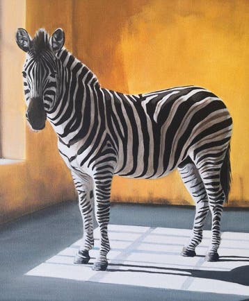 Donatella Ramazzotti - Zebra and the chair