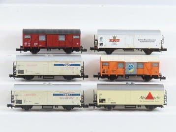 Fleischmann N - 8092/8324/8326/8331/8750 - Modeltrein, Nieuw