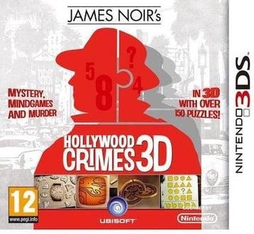 James Noirs Hollywood Crimes 3D (3DS Games), Games en Spelcomputers, Games | Nintendo 2DS en 3DS, Ophalen of Verzenden, Zo goed als nieuw